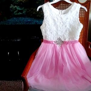 Little girls dress size 12 (Used)